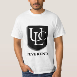 T-shirt Église universelle de la vie, révérend