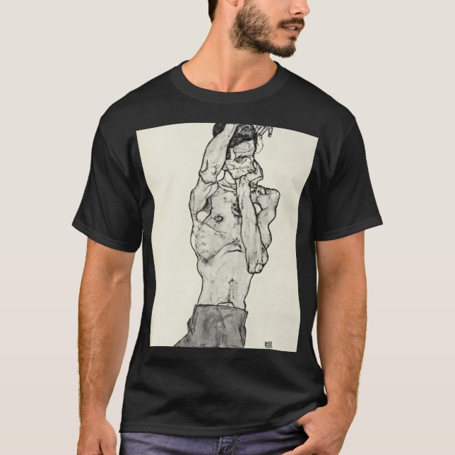 T-shirt Egon Schiele - (Devant)