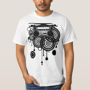 T-shirt Égouttement par radio