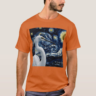 T-shirt Egret Bird ami drôle