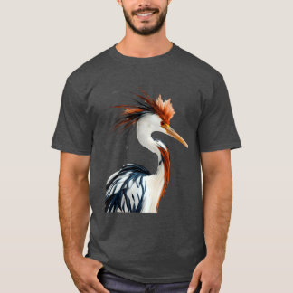 T-shirt Egret Bird amis ami