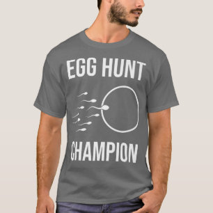 T-shirt Egy Hunt Champion Fuunny Pregnancy Pregnanc de Pâq