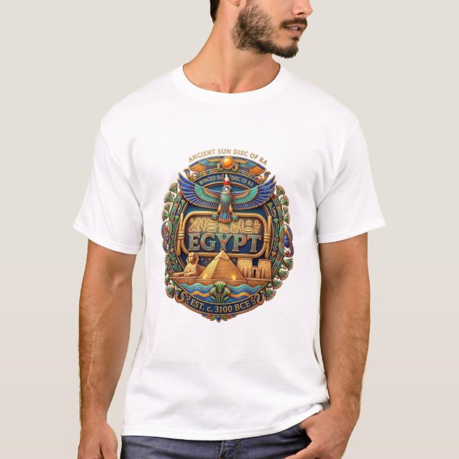 T-SHIRT ÉGYPTE (Devant)