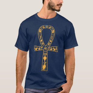 T-shirt Egypte Ankh Oeil De Horus Pharaon Sphinx Du Caire 