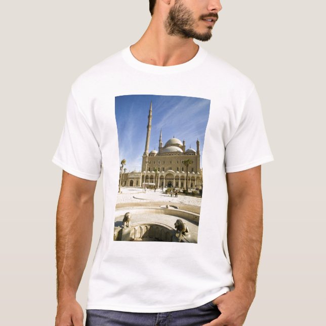 T-shirt Egypte, Le Caire. L'imposante mosquée Mohammed Ali (Devant)