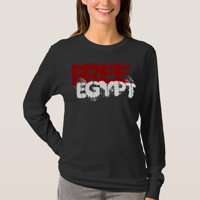 T-SHIRT EGYPTE LIBRE (Devant)