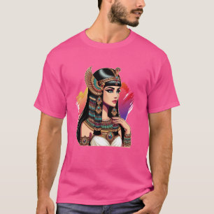 T-shirt Égypte Mythologie Déesse Pyramides Reine égyptienn