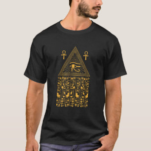 T-shirt Egypte Oeil Des Cheops De Horus Mythologie Ancienn