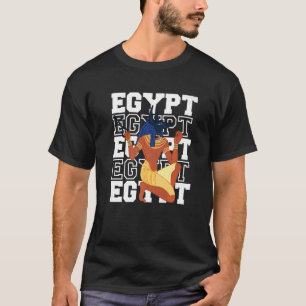 T-shirt Égypte Pharaon Retro Vintage À La Pyramide