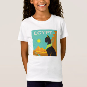 T-Shirt Égypte Terre du Pourcentage Feline