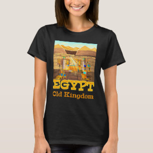 T-shirt Égypte Vieux Royaume Égypte Pyramide égyptienne An