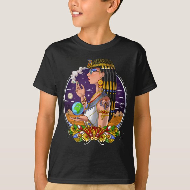T-shirt Egyptian Queen Cleopatra (Devant)