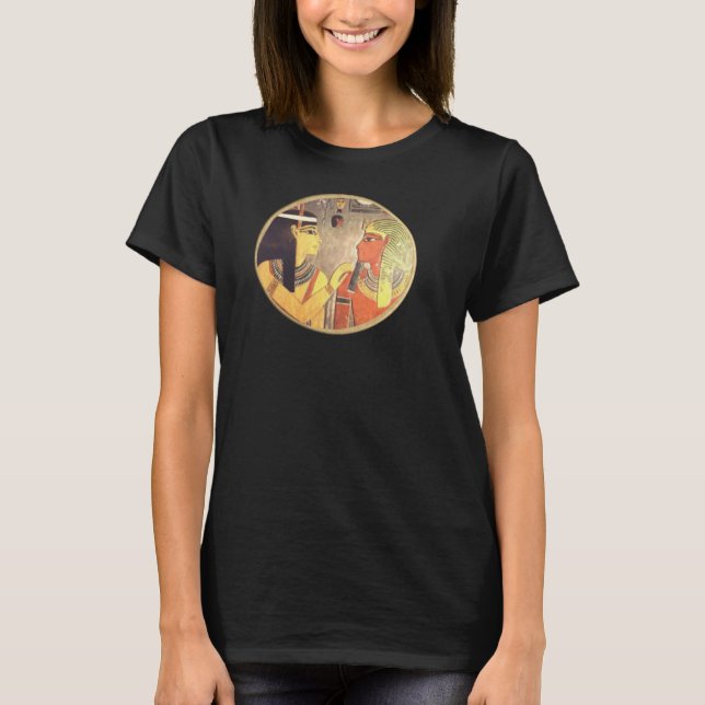 T-shirt égyptien pour femmes d'art (Devant)