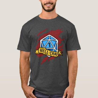 T-shirt Eh bien merde pour l'amant de jeu de table familia