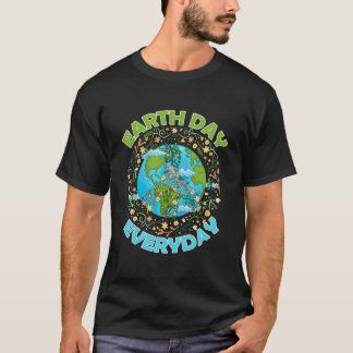 T-shirt Eh Day Everyday World Paix Globale Environnement