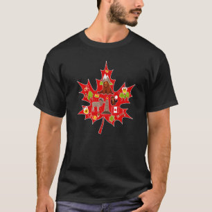 T-shirt Eh Maple Leaf Patriotic Canadian Happy Canada Day