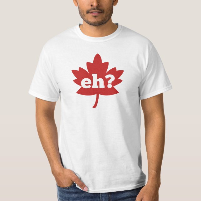 T-shirt Eh pour la fête du Canada (Devant)