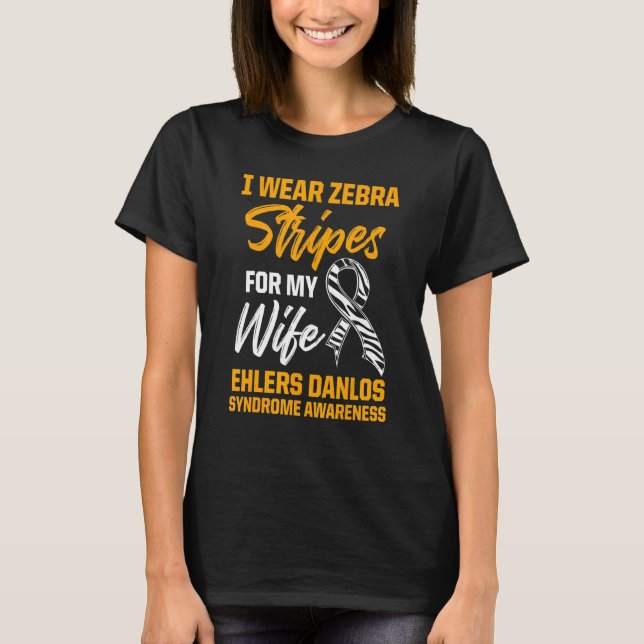 T-shirt Ehlers Danlos Syndrome Sensibilisation Femme Guerr (Devant)