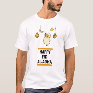 T-shirt Eid al-Adha islamique heureux Mubarak