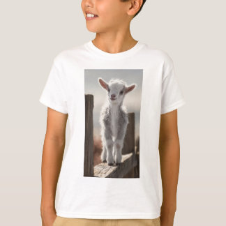 T-Shirt Eid ul-Adha Bébé Chèvre Mignon pour Enfant