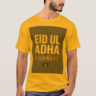 T-shirt Eid ul Adha Mubarak Design Islamique Moderne Minim