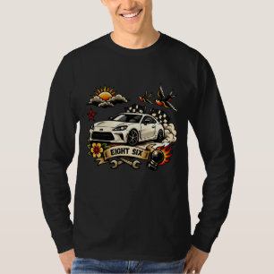 T-shirt Eight Six Manches Longues – House of Hachi