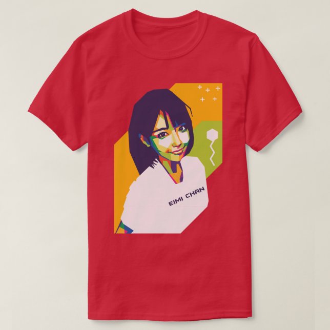 T-shirt Eimi Fukada sur la partie wpap art (Design devant)