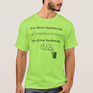 T-shirt Eine kleine Nachtmusik, grosse Nachtmusik - s