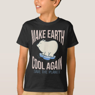 T-shirt Eisbär Rendre la Terre cool à nouveau Changement c