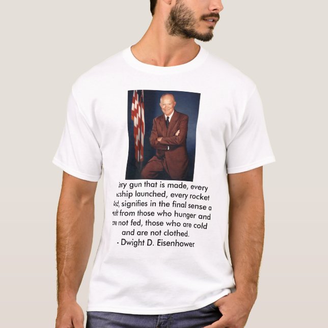 T-shirt eisenhower_html_3f835aa4, personnes d'A ces (Devant)