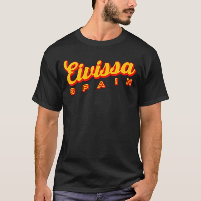 T-shirt Eivissa Espagne (Devant)
