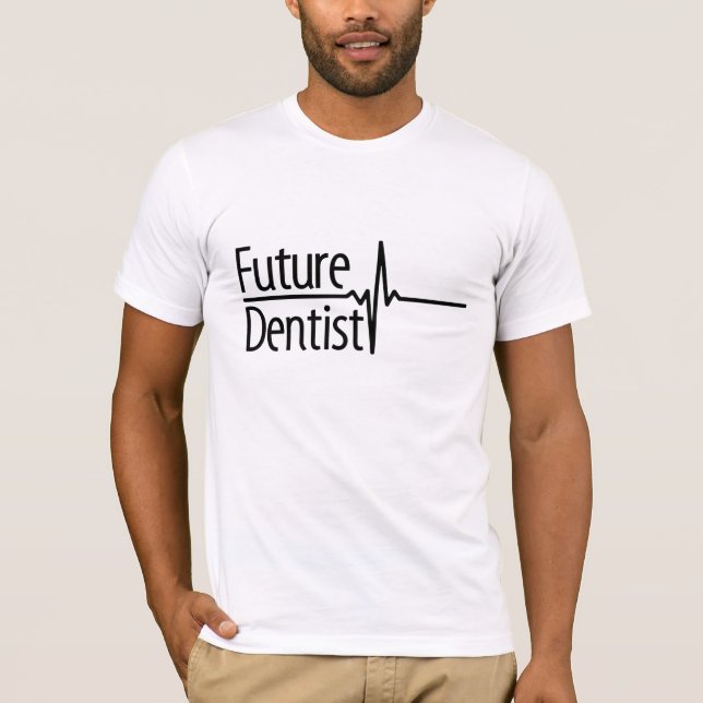 T-Shirt EKG Dentiste Futur (Devant)