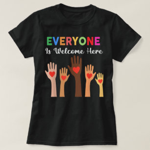 T-shirt EKindness Paix Égalité Amour Inclusion Diversité