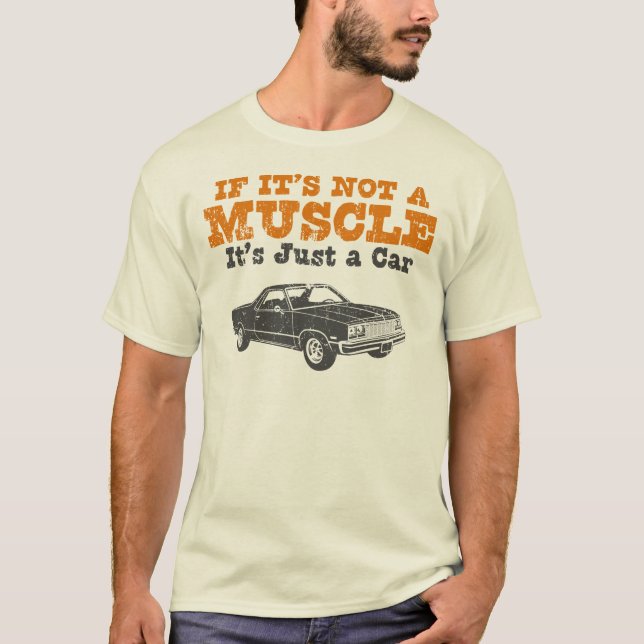 T-shirt EL 1977 de Chevrolet Camino (Devant)