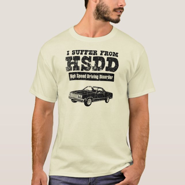 T-shirt EL 1977 de Chevrolet Camino (Devant)