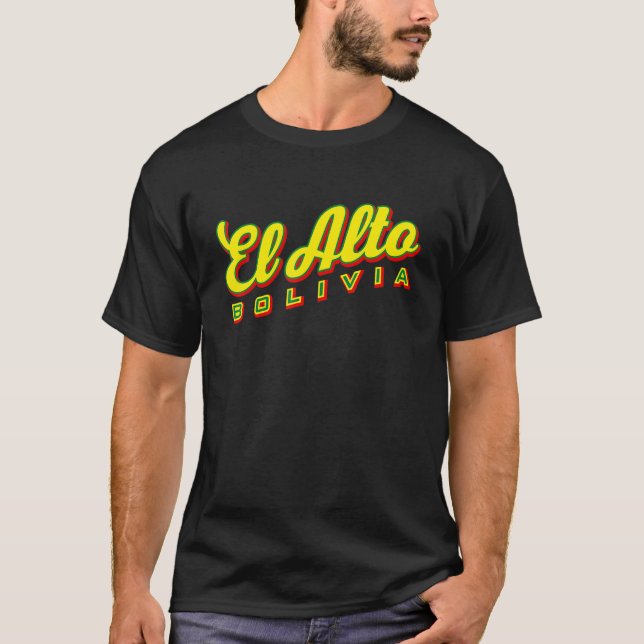 T-shirt El Alto Bolivie (Devant)