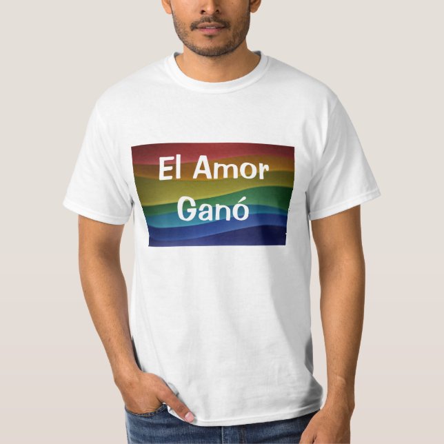 T-shirt EL Amor Ganó - hommes (Devant)