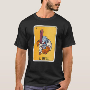 T-shirt El Brutal Mexicaine Loterie Mexique Loteria Cartes