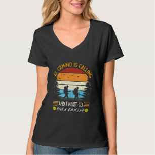 T-shirt El Camino Appelle Et Je Dois Aller Santiago Compos
