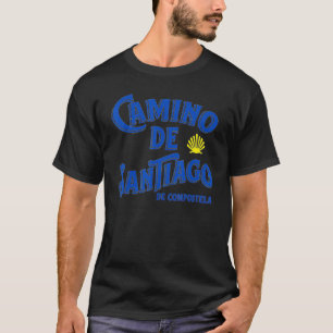 T-shirt El Camino de Santiago 2023 Chemin de Saint Jacques