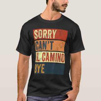 T-shirt El Camino de Santiago Compostela Espagne Chemin de