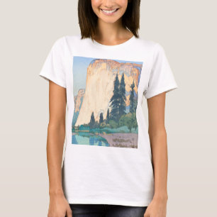 T-shirt El Capitan Yosemite série américaine Hiroshi