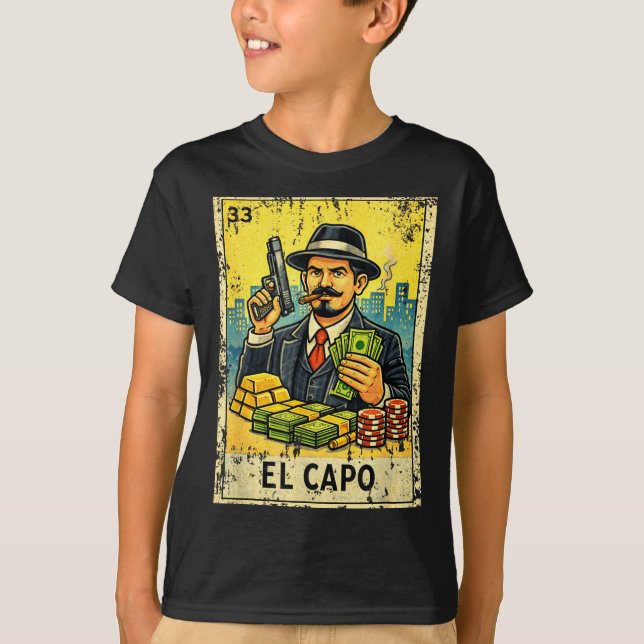 T-shirt El Capo Cinco De Mayo (Devant)