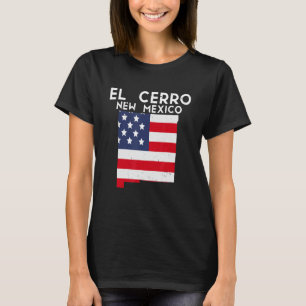 T-shirt El Cerro USA State America Travel Nouveau Mexique 