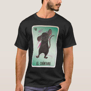 T-shirt El Chuntaro Mexicaine Lotterie Cartes de Bingo