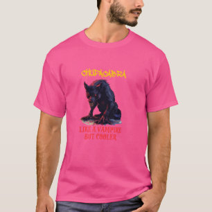 T-shirt El Chupacabra Mythique Bête Cryptozoologie Cryptid