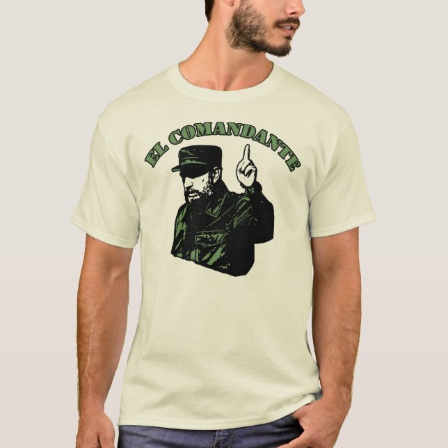T-shirt El Comandante (Devant)