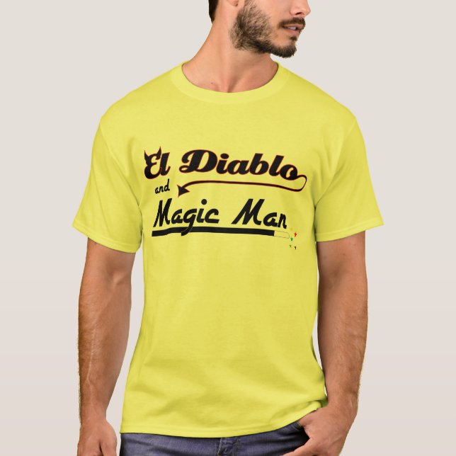 T-shirt EL Diablo et homme magique (Devant)