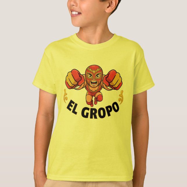 T-SHIRT EL GROPO LE LUTTEUR  (Devant)