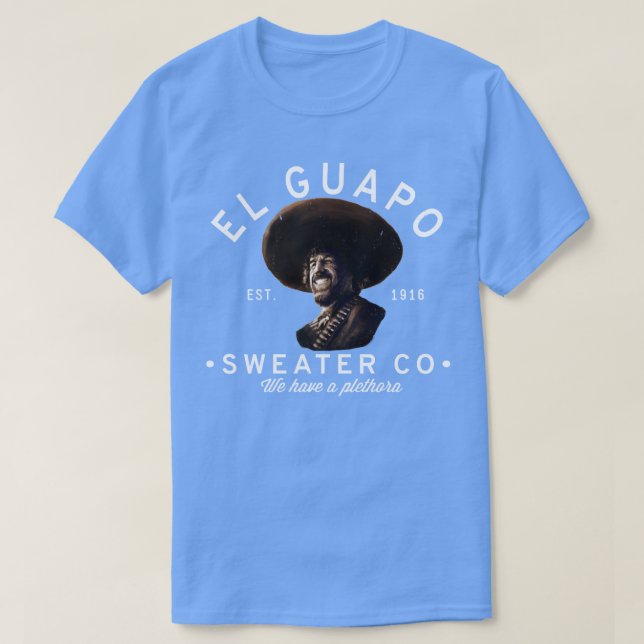 T-shirt El Guapo Sweater Co (Design devant)